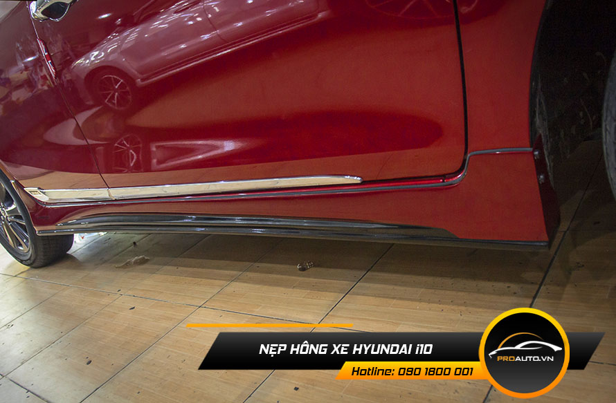 Nẹp hông / nẹp sườn xe Hyundai i10