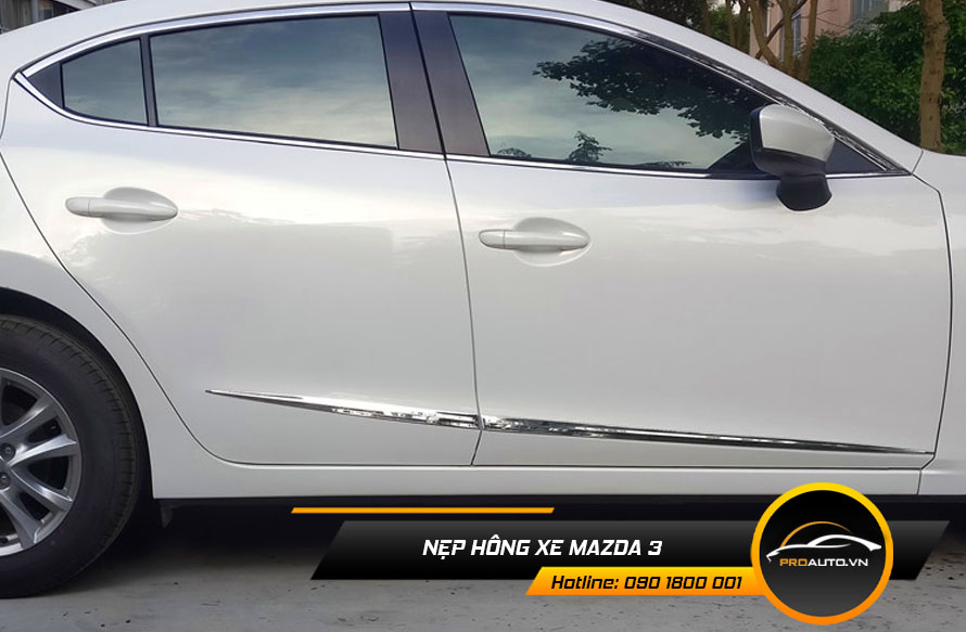 Nẹp hông / nẹp sườn xe Mazda 3