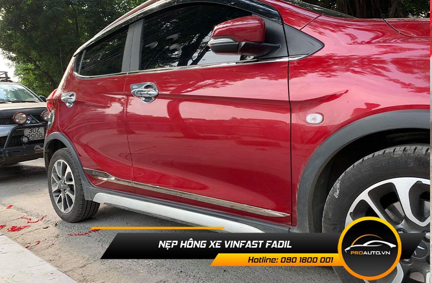 Nẹp hông / nẹp sườn xe Vinfast Fadil