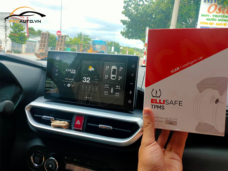 Nguyên lý hoạt động của cảm biến áp suất lốp Icar