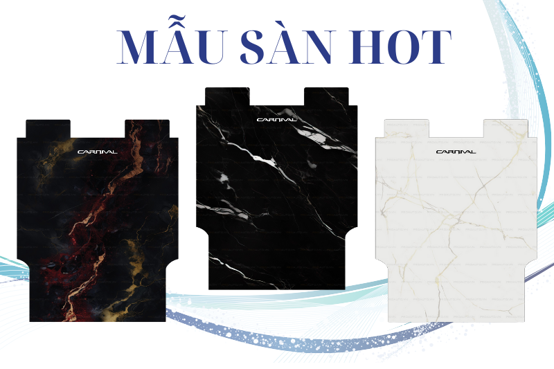 Nhiều mẫu sàn xe ô tô siêu đẹp cho bạn lựa chọn