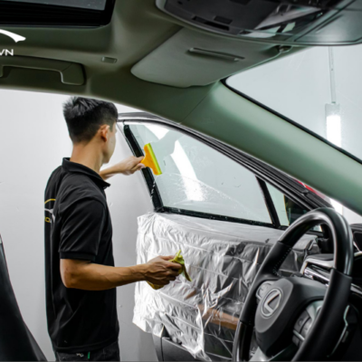 Những kinh nghiệm hữu ích khi dán phim cách nhiệt xe Honda Brio
