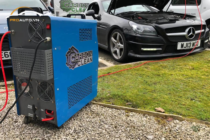 Những lợi ích mà máy Carbon Clean mang lại cho động cơ ô tô 