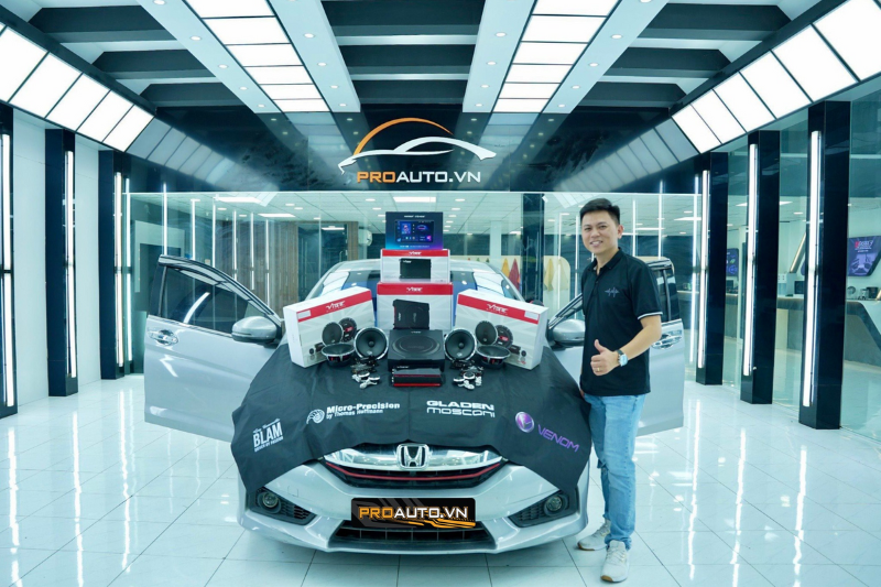 Những lưu ý khi nâng cấp âm thanh Vibe cho xe Honda City 
