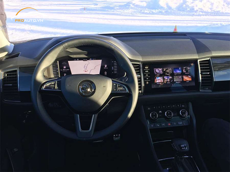 Nội thất xe Skoda Kodiaq