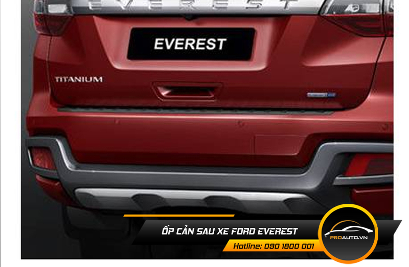 Ốp cản trước xe Ford Everest