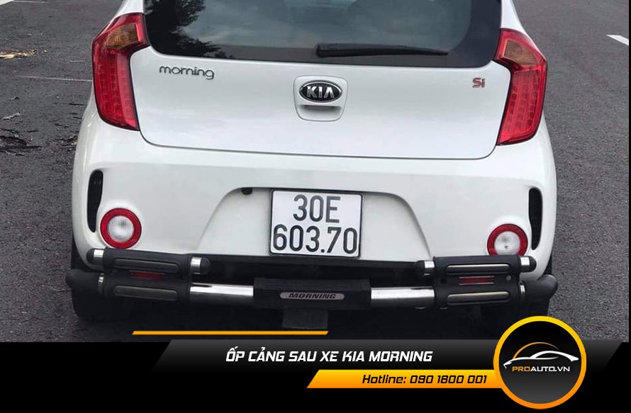 Ốp cản sau xe Kia Morning