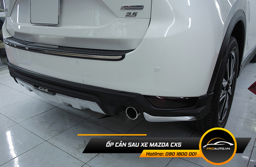 Ốp cản sau xe Mazda Cx5