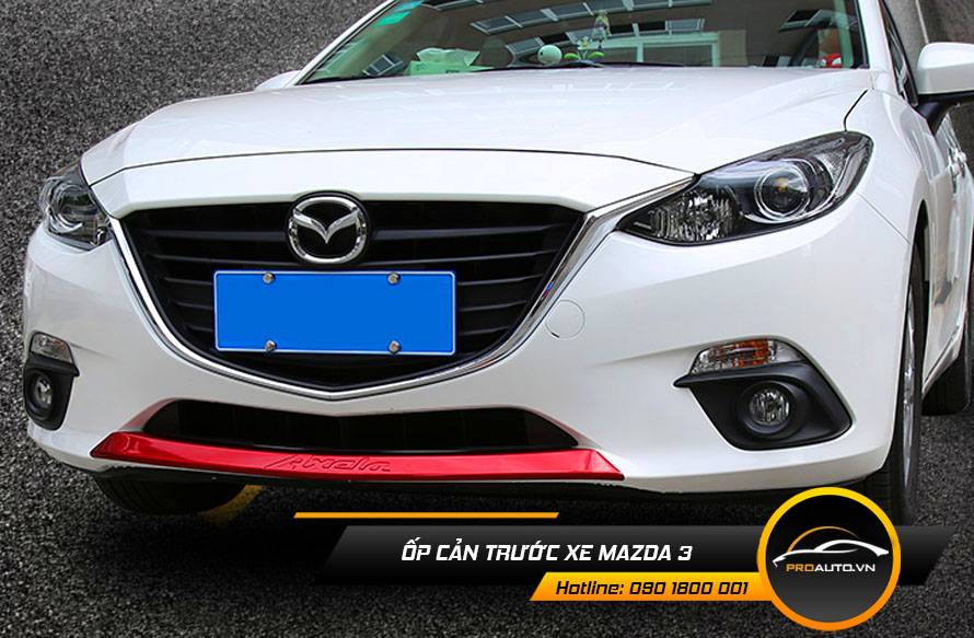 Ốp cản trước xe Mazda 3