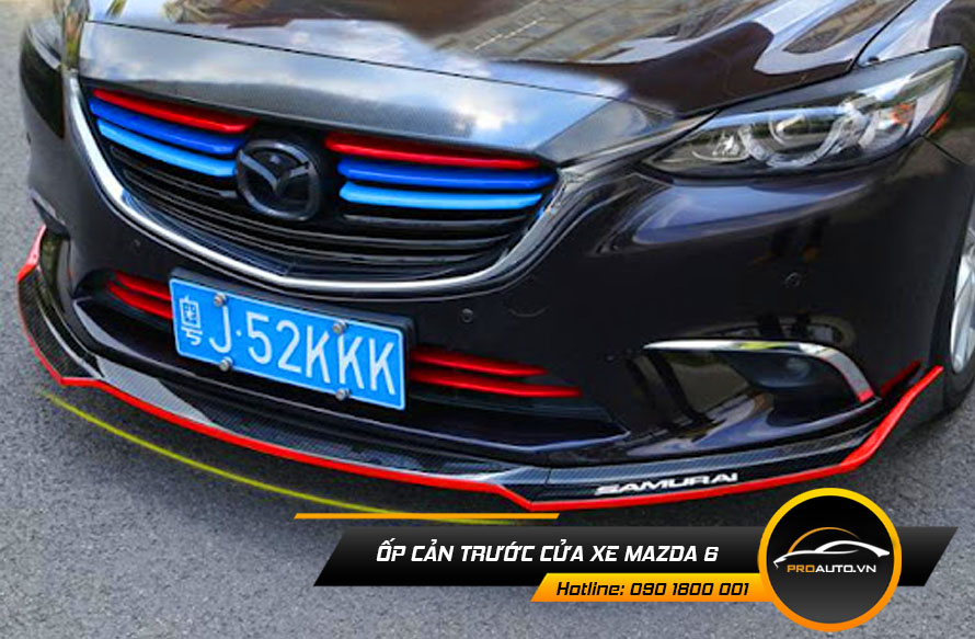 Ốp cản trước xe Mazda 6