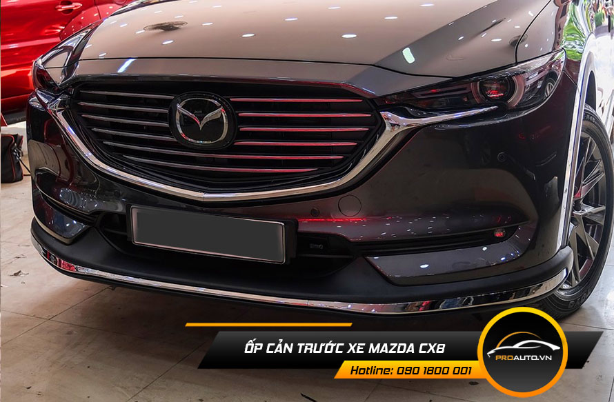 Ốp cản trước xe Mazda Cx8