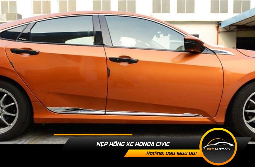 Nẹp hông / nẹp sườn xe Honda Civic