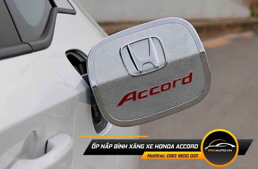 Ốp nắp bình xăng xe Honda Accord