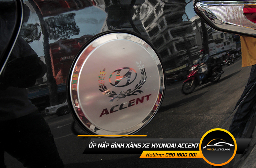 Ốp nắp bình xăng xe Hyundai Accent