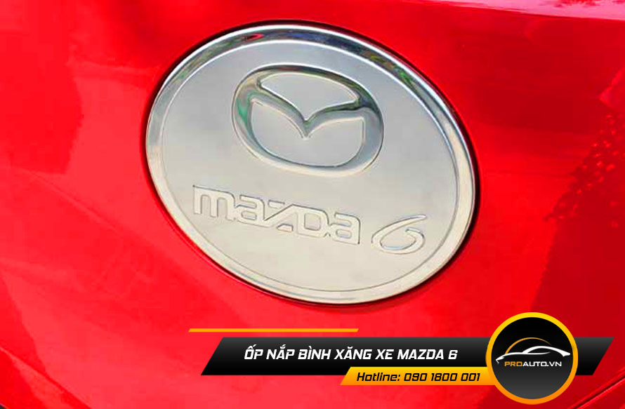 Ốp nắp bình xăng xe Mazda 6