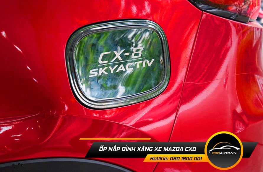 Ốp nắp bình xăng xe Mazda Cx8