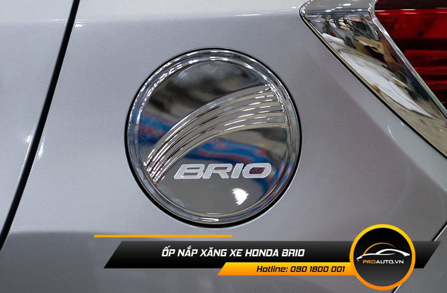 Ốp nắp bình xăng xe Honda Brio