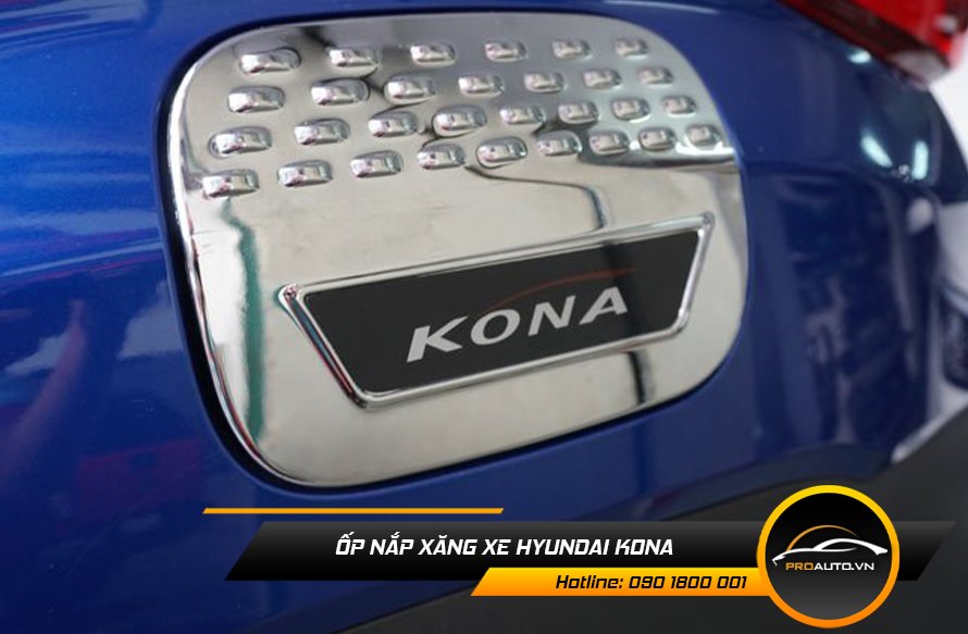 Ốp nắp bình xăng xe Hyundai Kona