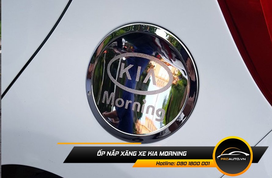 Ốp nắp bình xăng xe Kia Morning