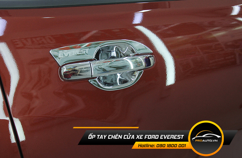 Ốp tay chén cửa xe Ford Everest