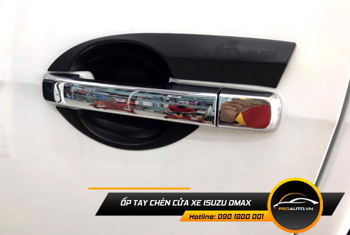 Phụ Kiện Xe Isuzu D-Max - Ốp tay chén xe