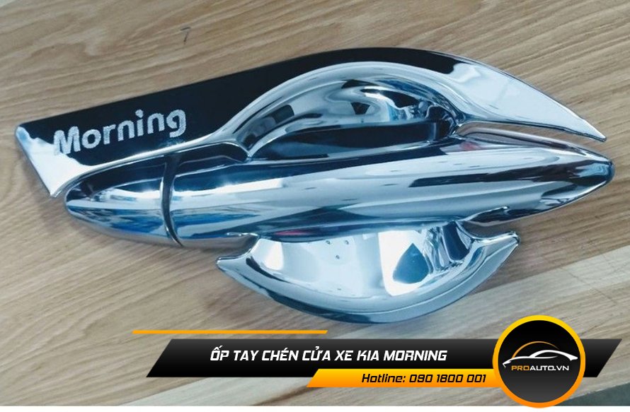 Ốp tay chén cửa xe Kia Morning