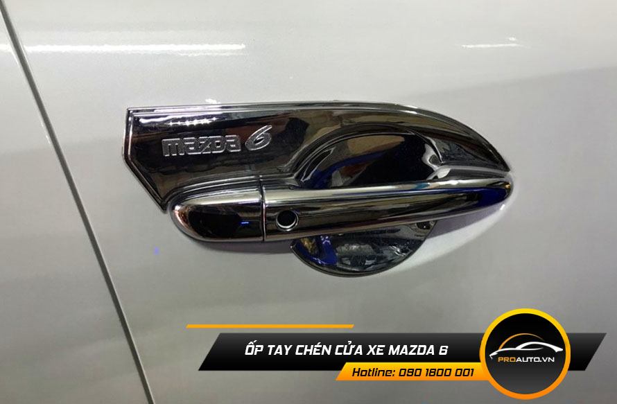 Ốp tay chén cửa xe Mazda 6