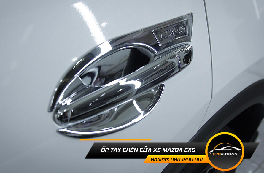 Ốp tay chén cửa xe Mazda Cx5
