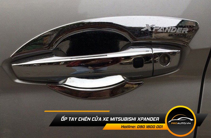Ốp tay chén cửa xe Mitsubishi Xpander
