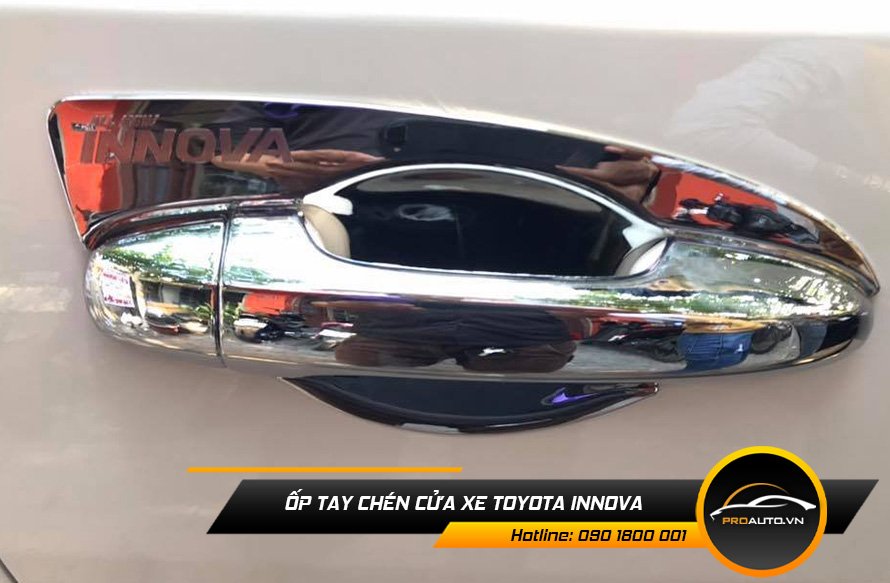 Ốp tay chén cửa xe Toyota Innova