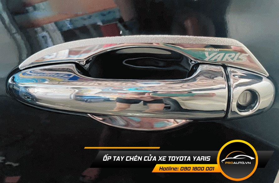 op tay chen cua xe toyota yaris
