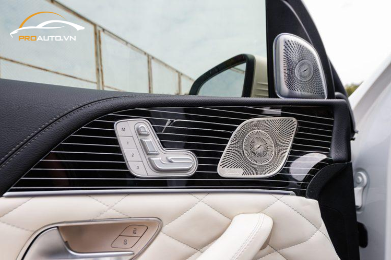 Ốp Trims Piano Black cho GLS450 Maybach