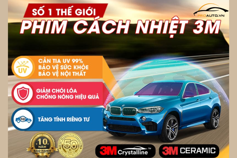 Phim cách nhiệt 3M chính hãng
