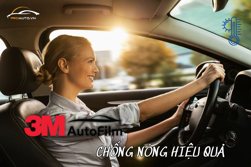 Phim cách nhiệt 3M chống nóng hiệu quả