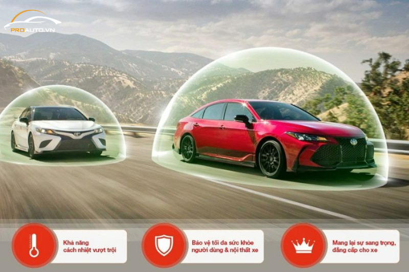 Phim cách nhiệt LLumar - Giúp tiết kiệm nhiên liệu và tăng tính thẩm mỹ cho xe