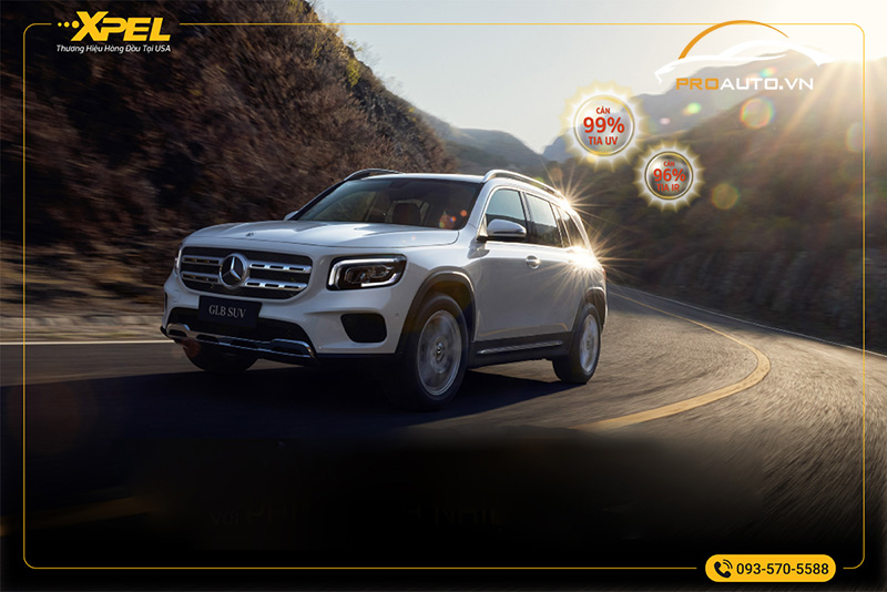 Phim cách nhiệt XPEL: Công nghệ men gốm Nano thông minh