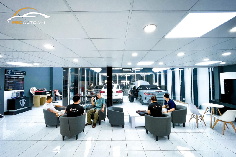 Phòng dán phim cách nhiệt tại PROAUTO.VN