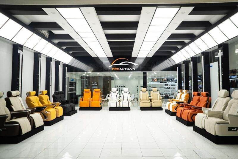 Phòng trưng bày các kiểu ghế Limousine tại PROAUTO.VN