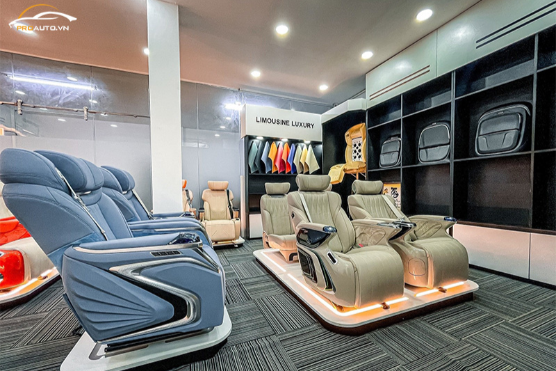Phòng trưng bày ghế Limousine Hongyi chính hãng tại PROAUTO.VN