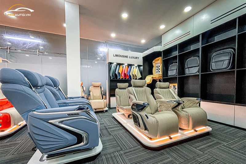 Phòng trưng bày ghế Limousine Hongyi chính hãng tại PROAUTO.VN