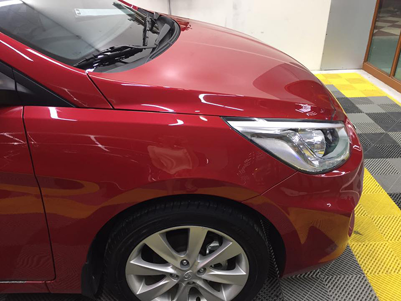 Phủ Ceramic Xe Hyundai Accent - Ảnh 5