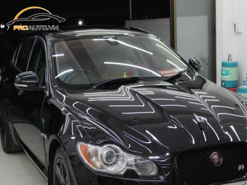 Phủ Ceramic Xe Jaguar XF - Ảnh 6