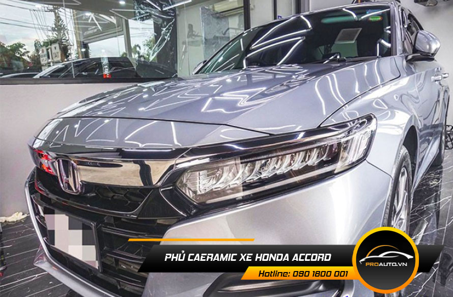 Phủ Ceramic xe Honda Accord