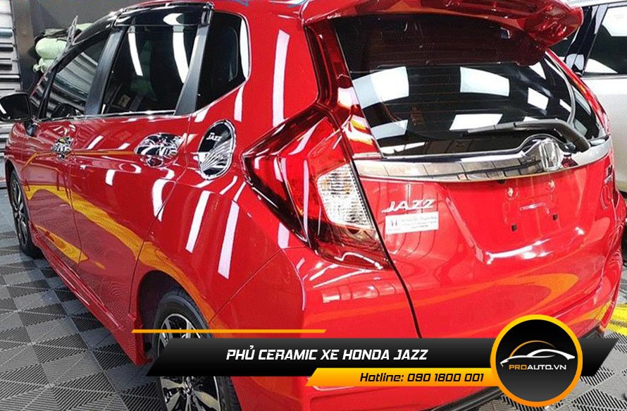 Phủ Ceramic xe Honda Jazz