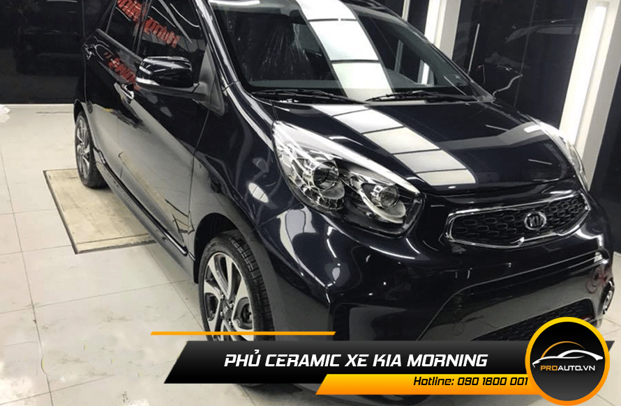 Phủ Ceramic xe Kia Morning
