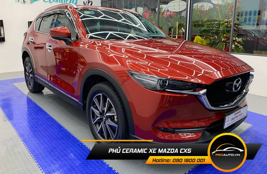 Phủ Ceramic xe Mazda Cx5