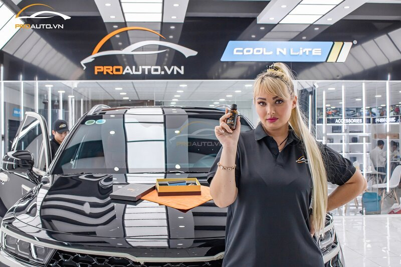 Phủ Ceramic xe Mercedes Benz EQS 2024