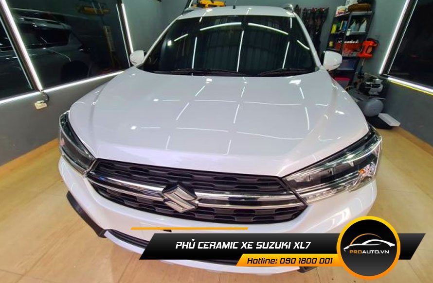 Phủ Ceramic xe Suzuki Xl7