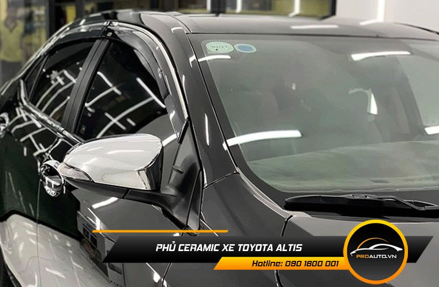 Phủ Ceramic xe Toyota Altis
