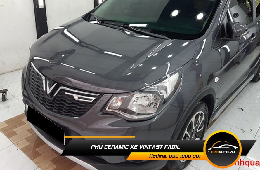 Phủ Ceramic xe Vinfast Fadil